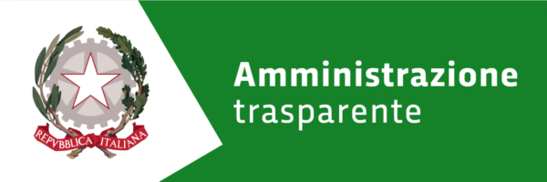 banner di amministrazione trasparente