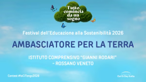 attestato Ambasciatori per la Terra